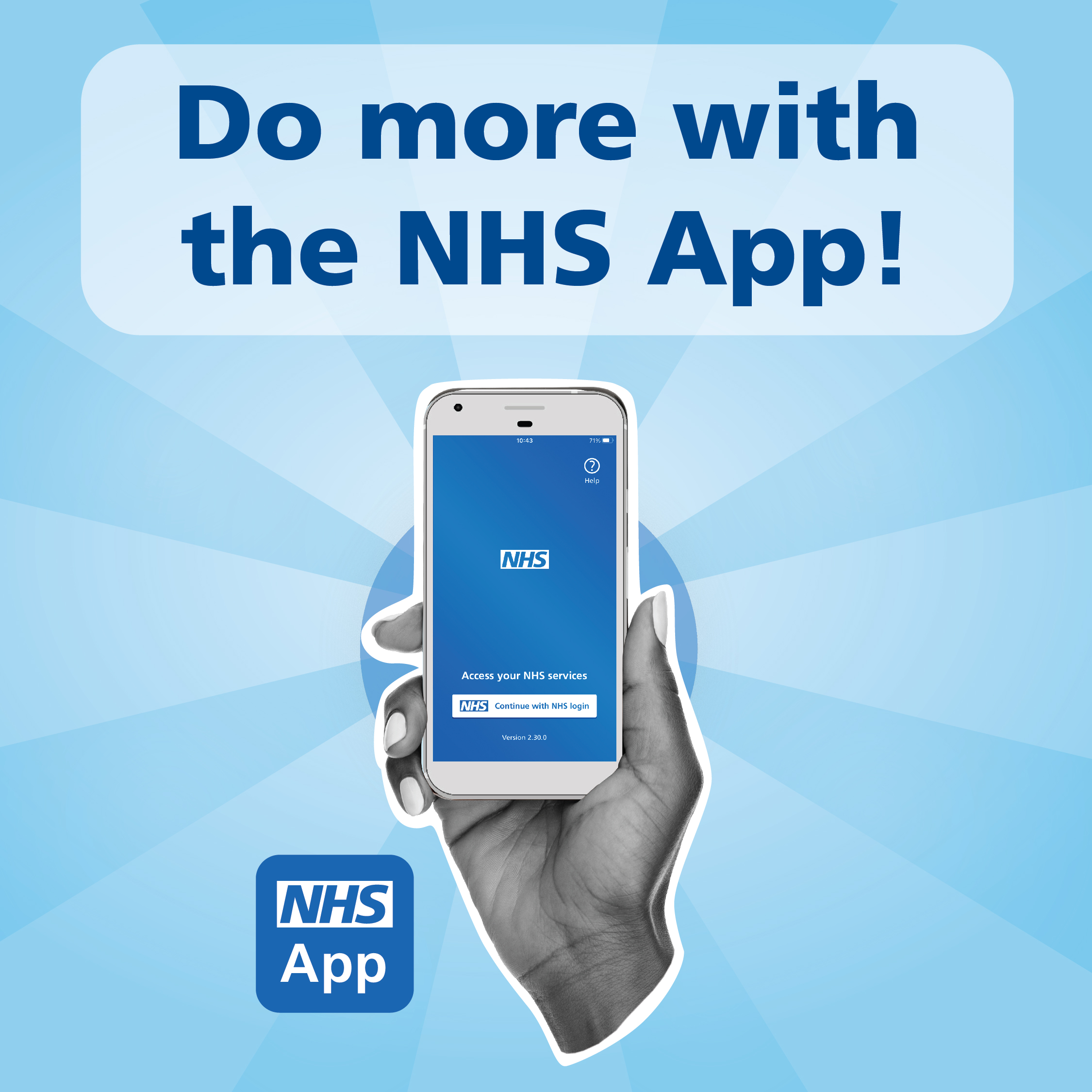 Do more with the NHS App!